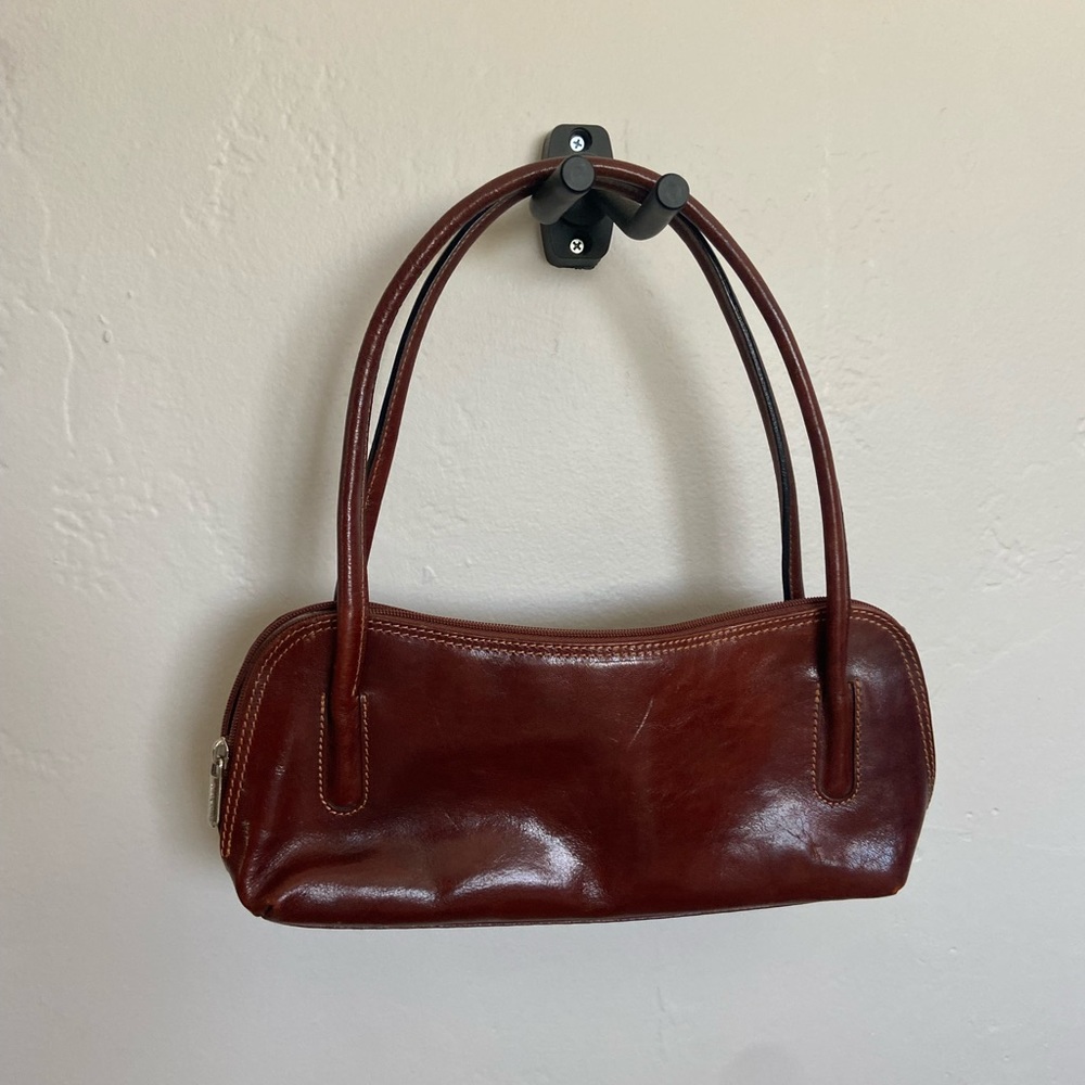 Leather Barberini Shoulder Bag